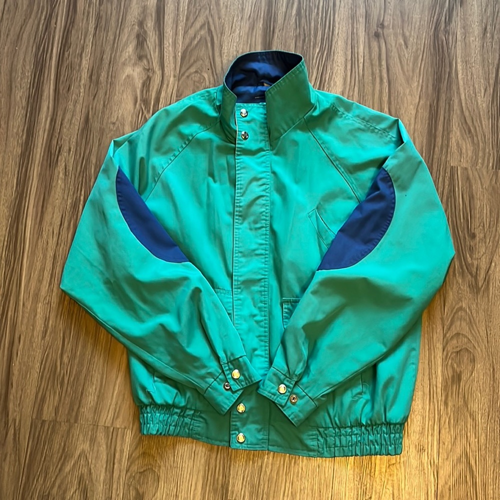 Medium vintage mint and green coat
